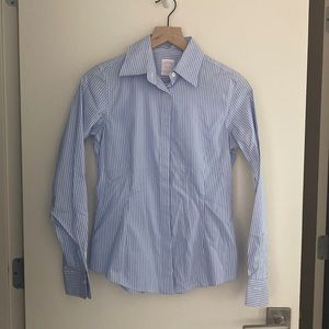 Brooks Brothers striped button down size 2